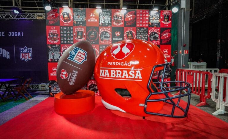 Perdigão Na Brasa é patrocinadora oficial do segundo jogo da NFL no Brasil