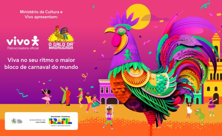 Vivo reforça parceria com o Galo da Madrugada e amplia presença no carnaval de Recife