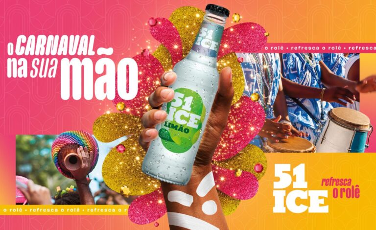 Cachaça 51 e 51 Ice marcam presença no Carnaval 2025 com ativações especiais