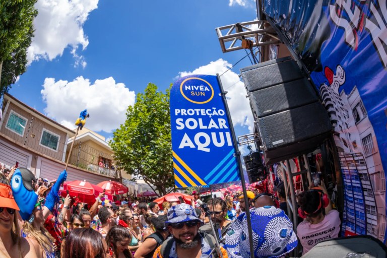 Nivea Sun participa do Carnaval de Belo Horizonte com a ação "Salva Pele"