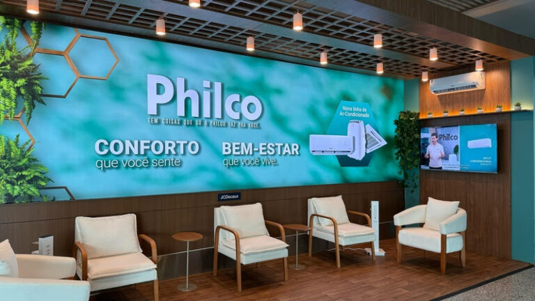 Philco cria experiência sensorial para campanha de ar-condicionado nos aeroportos de Brasília e SP