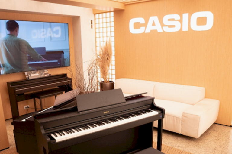 Casio apresenta novos pianos da linha Celviano com evento exclusivo em Brasília