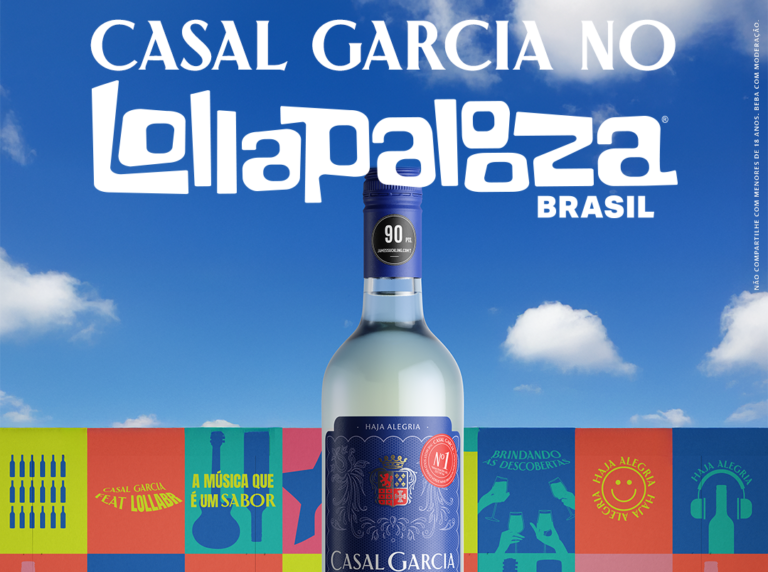 Casal Garcia estreia no Lollapalooza com bar exclusivo e ativações inéditas