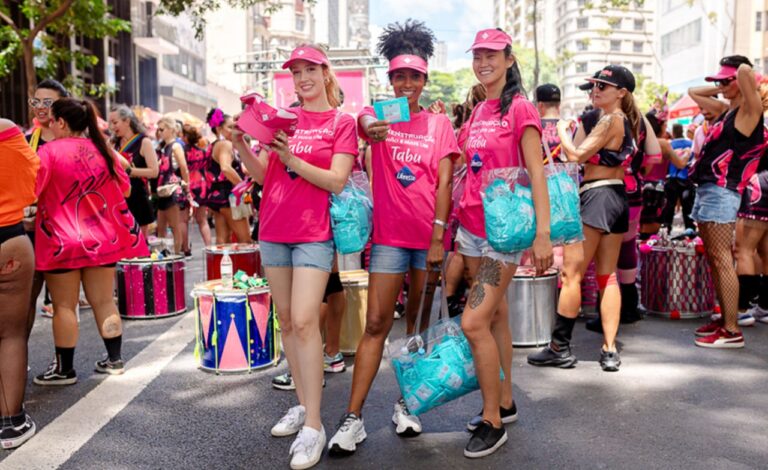 Libresse garante bem-estar íntimo no Carnaval de São Paulo com distribuição gratuita de produtos