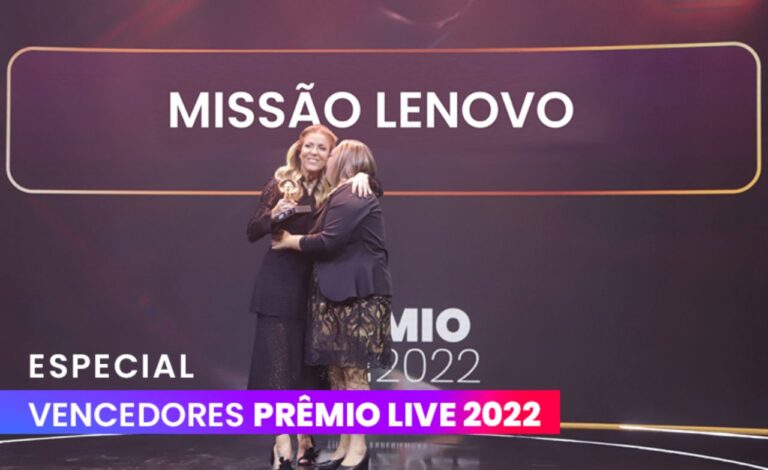 Núcleo conquista Prêmio Live 2022 com a Missão Lenovo Núcleo conquista Prêmio Live 2022 com a Missão Lenovo
