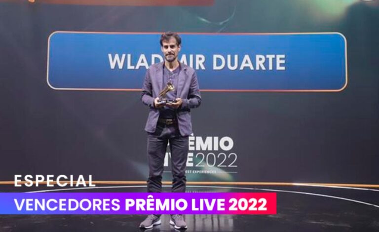 Wladimir Duarte é eleito Produtor Executivo do Ano no Prêmio Live 2022
