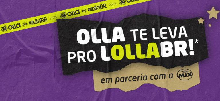 Olla vai levar fãs ao Lollapalooza Brasil 2025 com promoção no TikTok