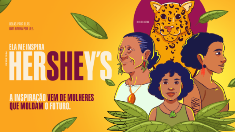 Hershey celebra o Mês da Mulher com campanha e homenagem em embalagens especiais