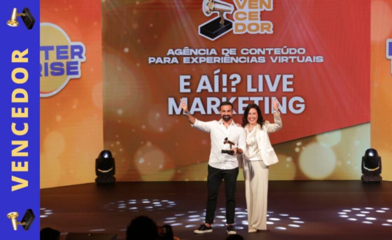 EAÍ!? é reconhecida como Agência de Conteúdo para Experiências em Live Streaming no Prêmio Live 2021 EAÍ!? é reconhecida como Agência de Conteúdo para Experiências em Live Streaming no Prêmio Live 2021