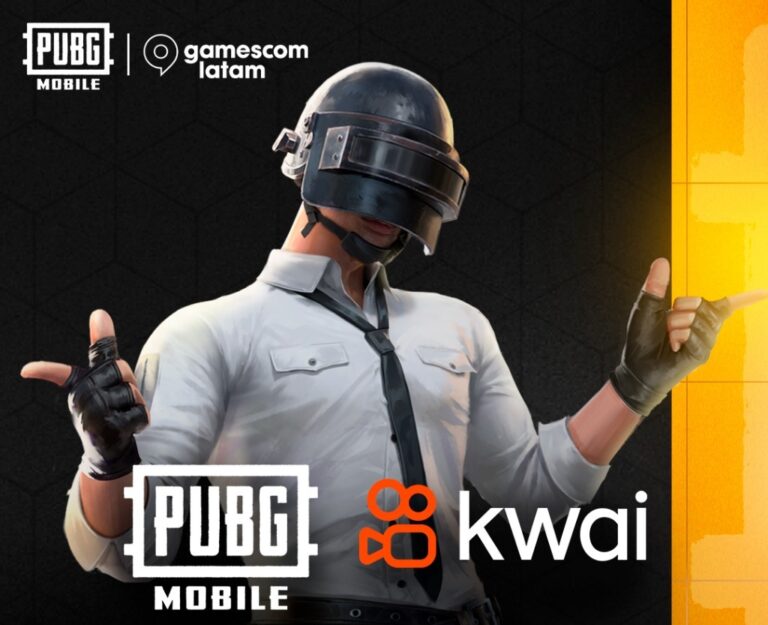 PUBG MOBILE e Kwai participam da gamescom latam com estande conjunto