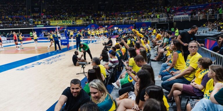 CBV expande área da Experiência Quadra na Liga das Nações de Vôlei
