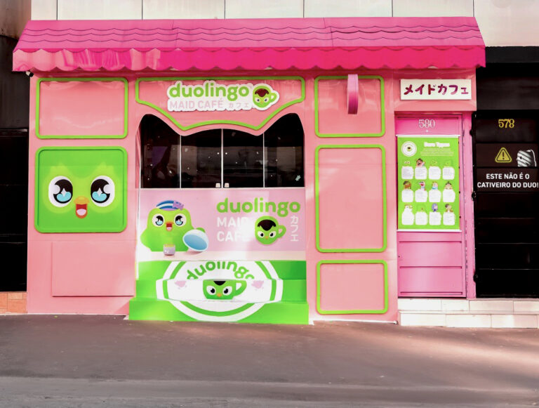 Duolingo celebra crescente interesse em japonês no Brasil com Maid Café em SP