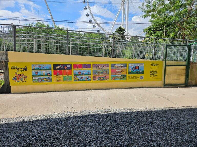 Ninho e Imagina C levam arte e afeto à Ciclovia Rio Pinheiros em ação inspiradora