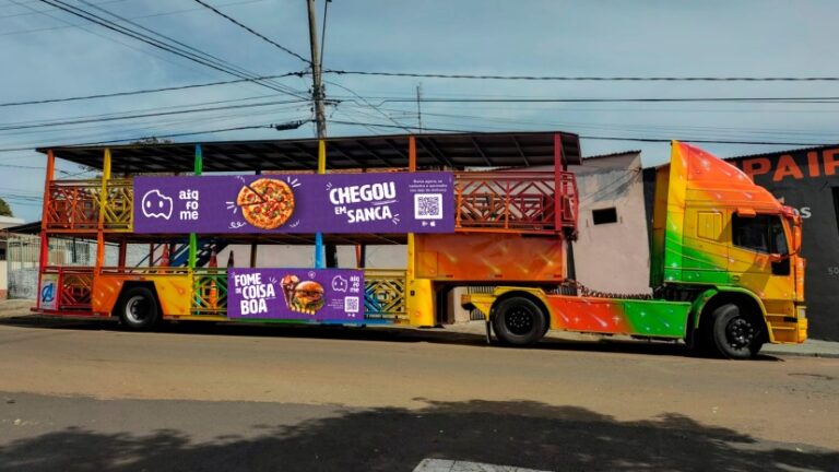 Aiqfome promove doação de alimentos com Carreta Furacão em São Carlos Aiqfome promove doação de alimentos com Carreta Furacão em São Carlos