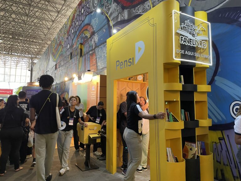 Colégio Pensi estreia na Bienal do Livro Rio com experiência interativa de impacto social