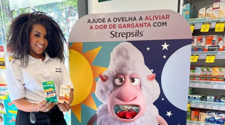 Reckitt e Agência 947 levam ativações de Naldecon e Strepsils para farmácias