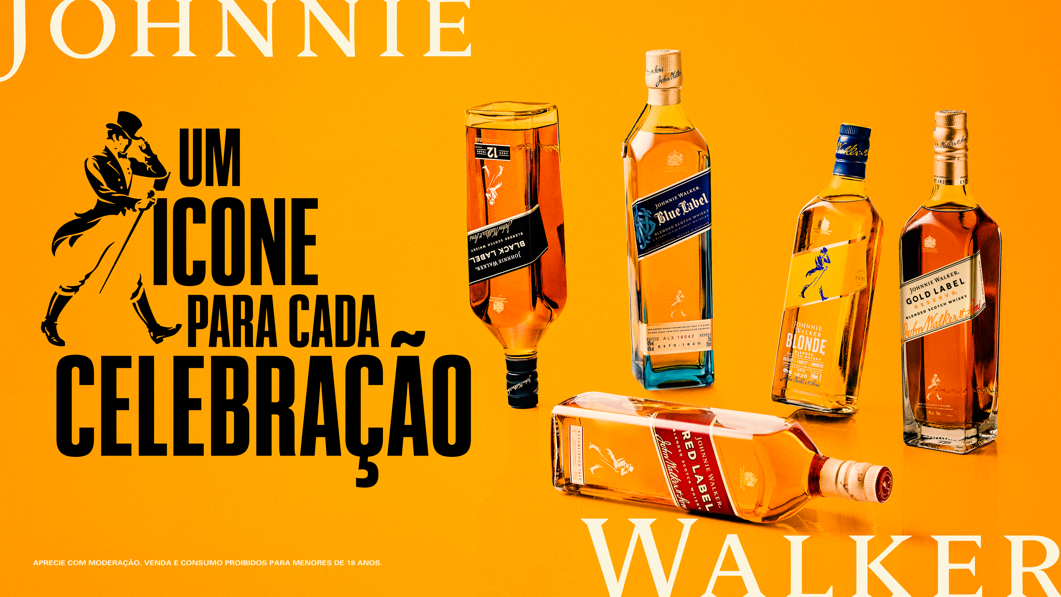 Score cria nova campanha do Whisky Festival de Johnnie Walker