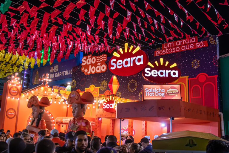 Seara faz participação inédita no São João de Campina Grande com ativações e degustação