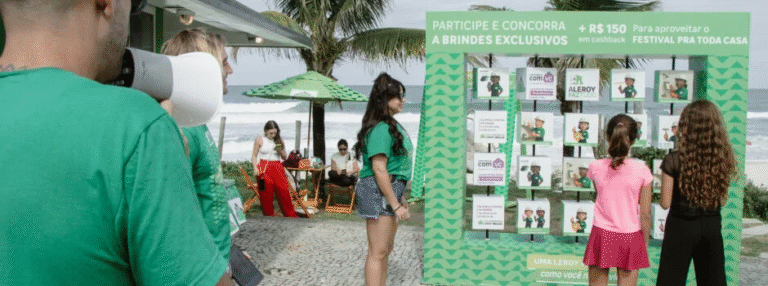 Leroy Merlin leva diversão e descontos à orla da Barra da Tijuca