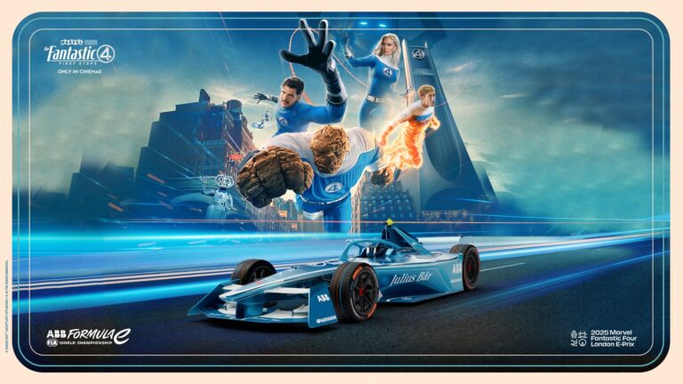 Fórmula E e Marvel se unem no E-Prix Marvel Fantastic Four de Londres