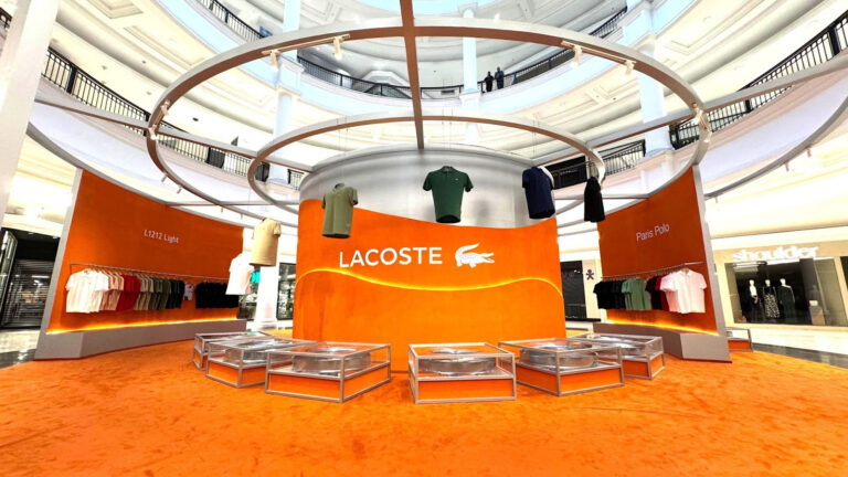 Lacoste inaugura pop-up store em SP para apresentar a nova POLO L.12.12 LIGHT