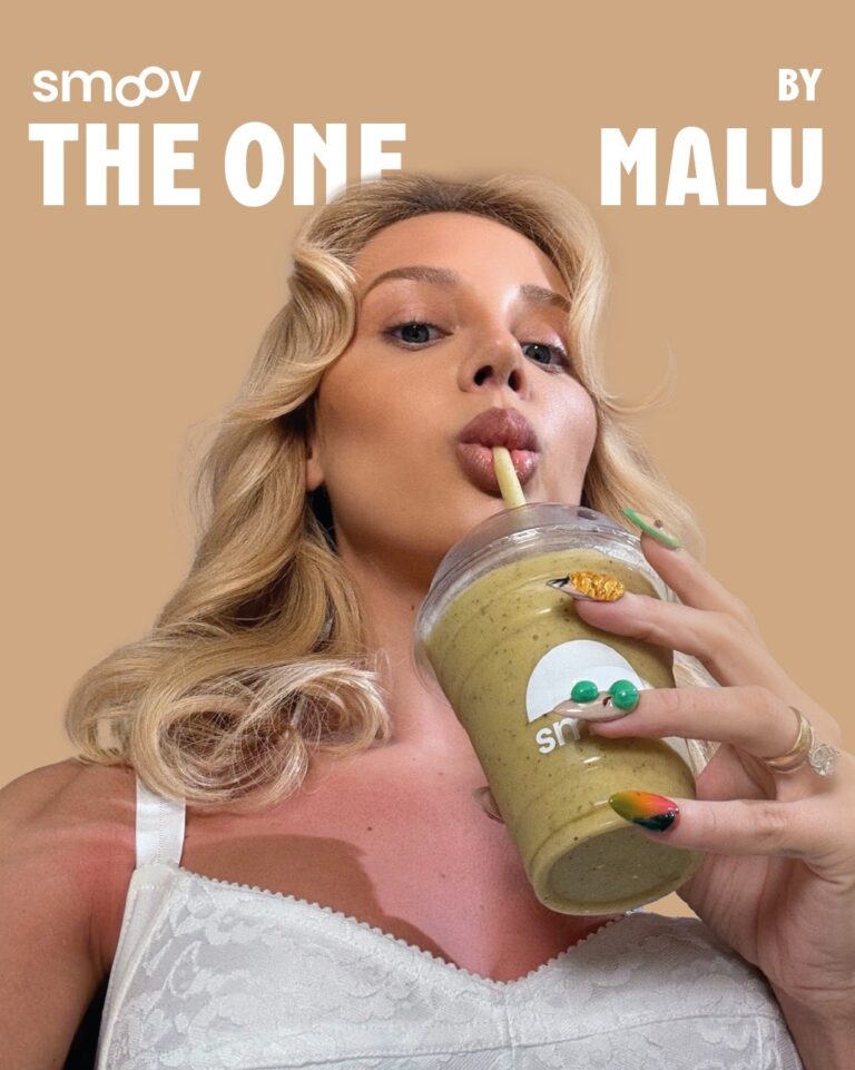 Plant Power, Smoov e Malu Borges lançam shake exclusivo com ativação no Rio