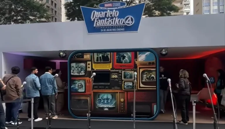 Shopping Cidade São Paulo recebe experiência imersiva do Quarteto Fantástico