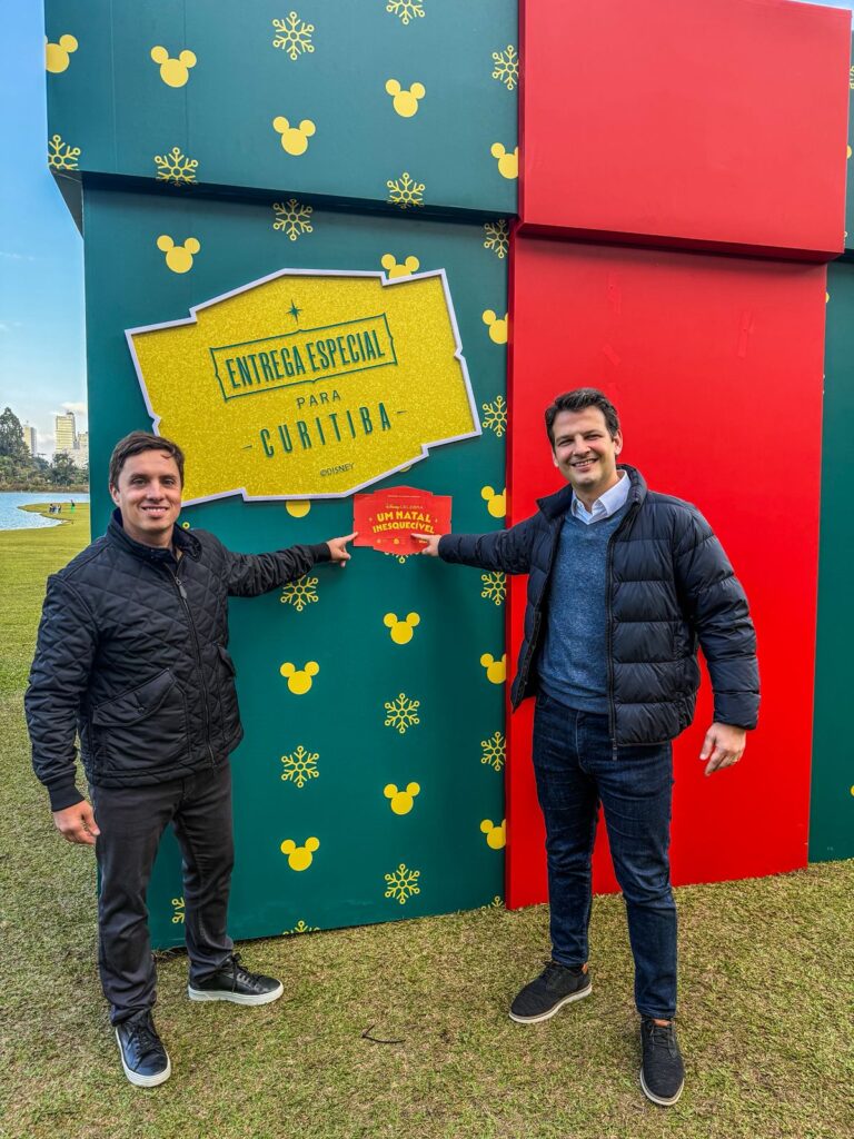 Pela primeira vez no Brasil, Curitiba será palco do espetáculo “Disney Celebra: Um Natal Inesquecível” com produção da AirPromo