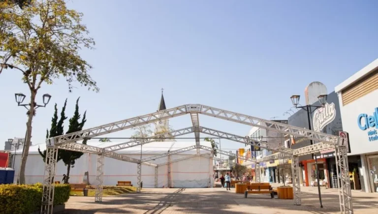 Falta de água adia abertura da pista de patinação do Festival de Inverno em São José dos Pinhais