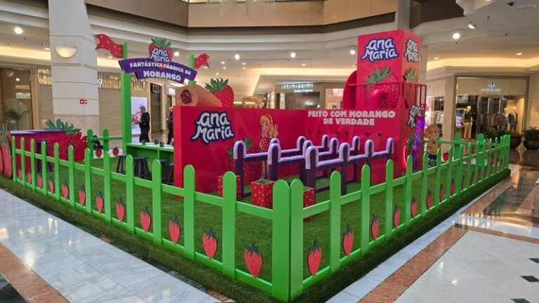 Ana Maria leva experiência lúdica e gratuita ao Shopping Eldorado