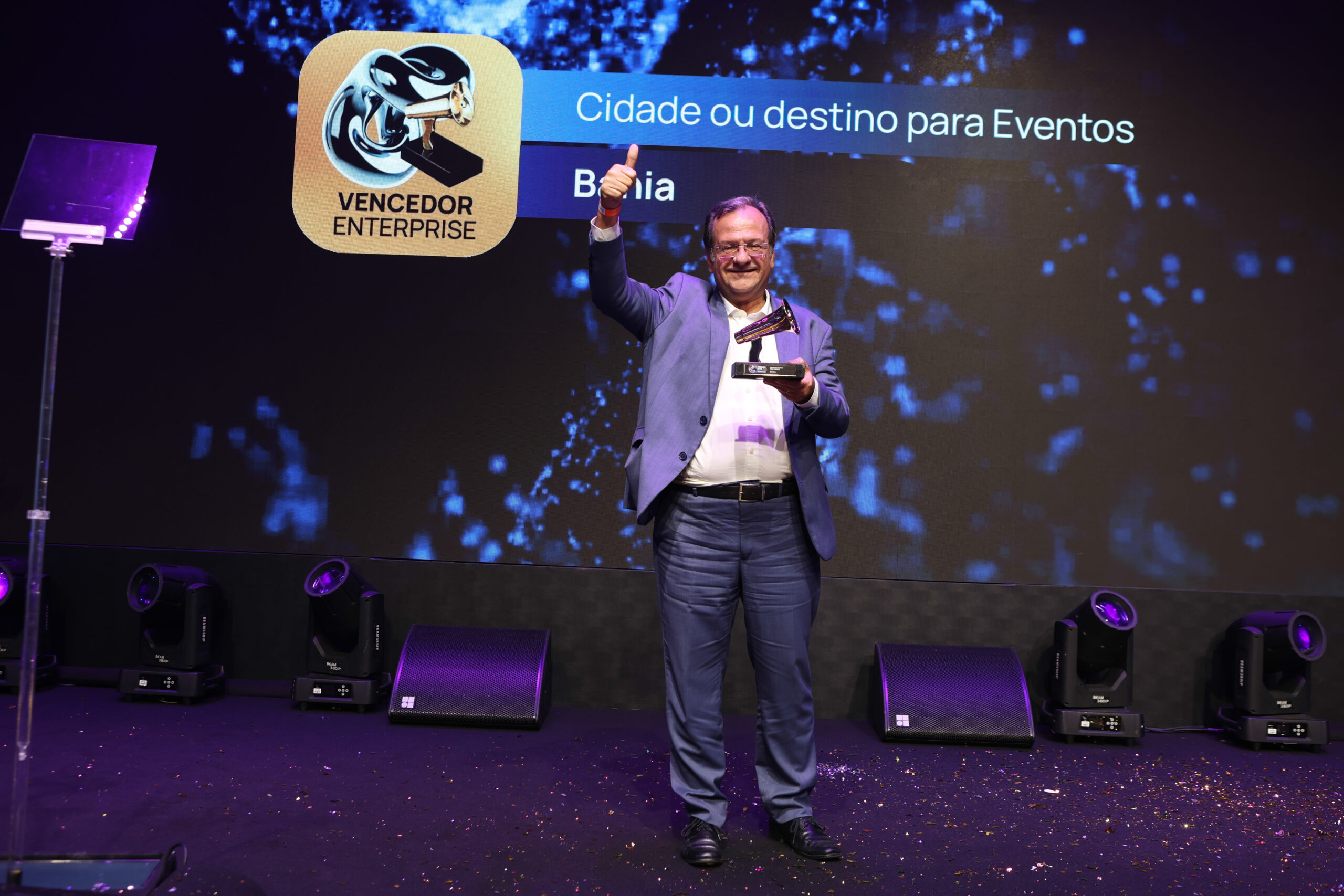 Bahia é eleita melhor destino para eventos do Brasil no Prêmio Live 2025