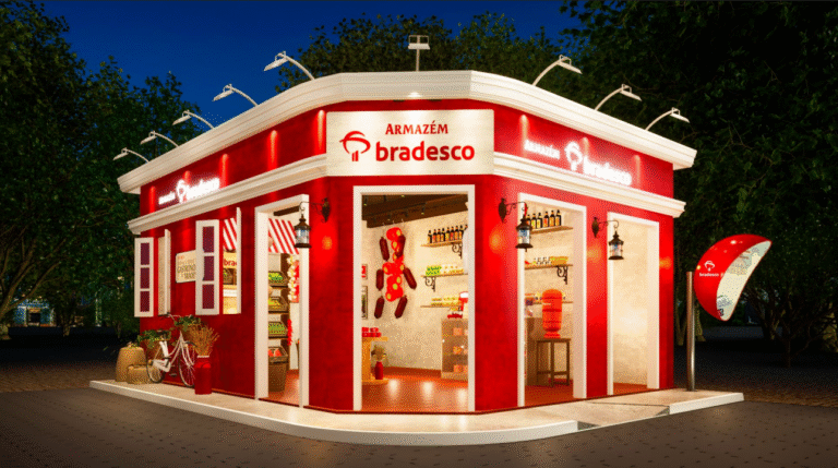 Bradesco leva experiência nostálgica ao Festival Cultura e Gastronomia de Tiradentes