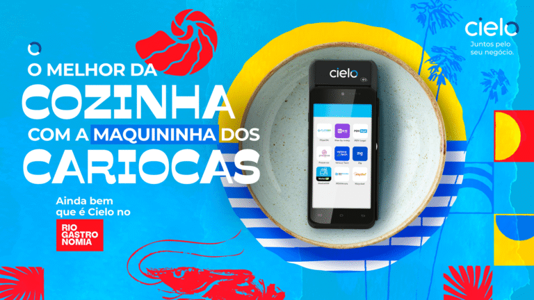 Cielo é adquirente oficial do Rio Gastronomia com 280 terminais inteligentes e ativações interativas