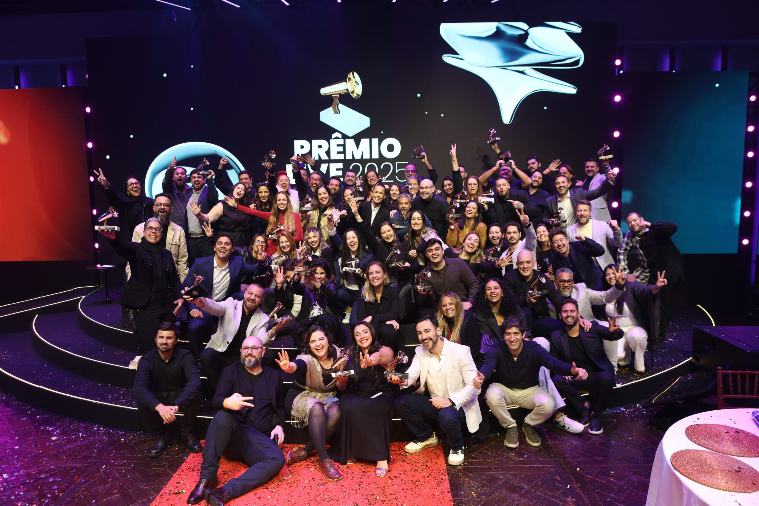 Prêmio Live 2025 celebra criatividade e reconhece os melhores do live marketing