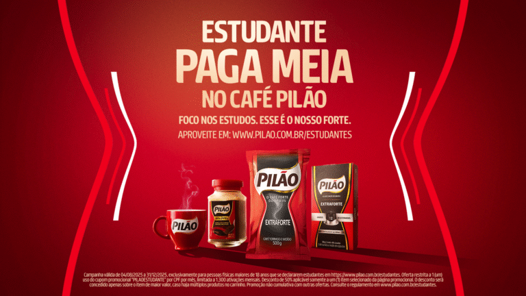 Pilão lança ação que dá 50% de desconto para estudantes