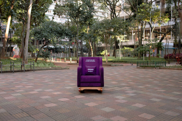 Philips Avent transforma espaços urbanos em áreas de acolhimento à amamentação Philips Avent transforma espaços urbanos em áreas de acolhimento à amamentação