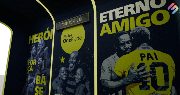 Philips cria loja-conceito temporária para o Dia dos Pais com experiência inspirada no futebol