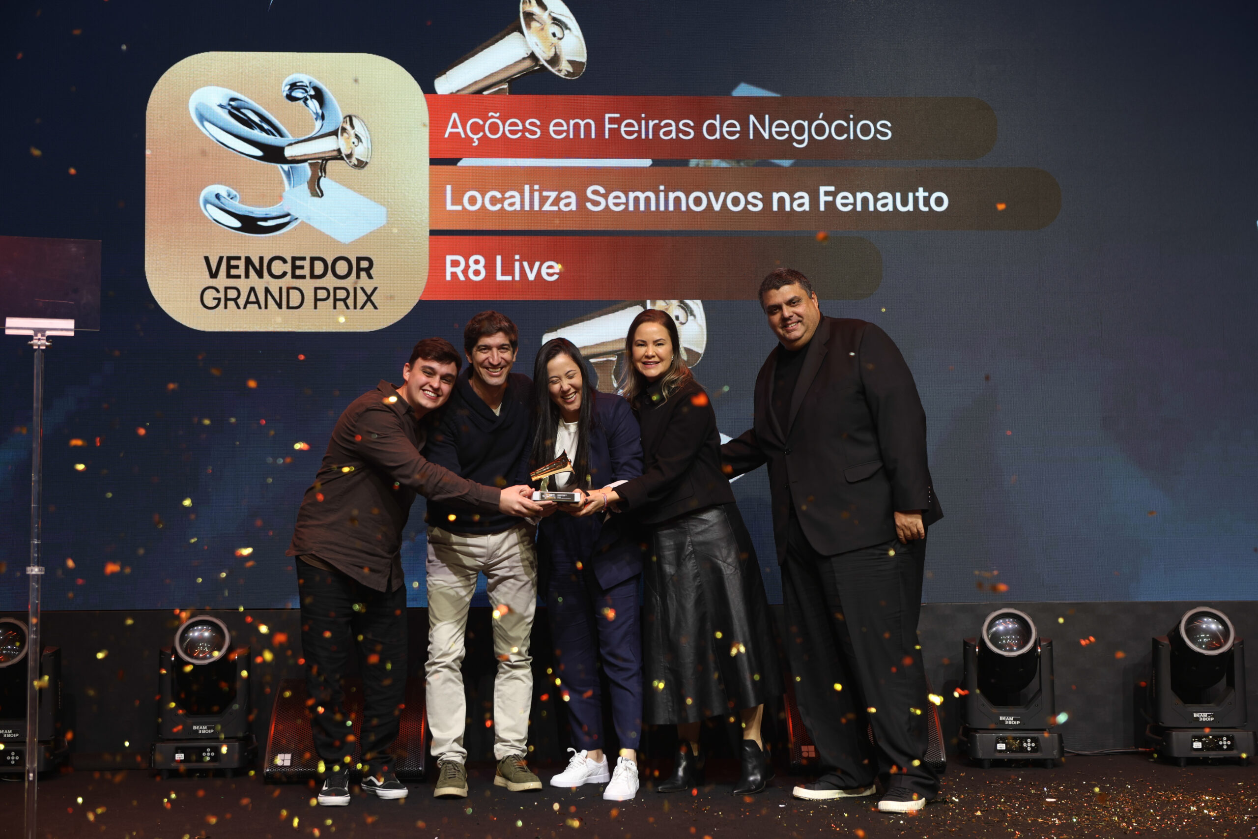 R8 Live é a agência mais premiada no Prêmio Live 2025