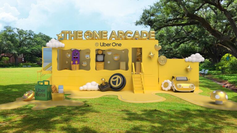 Uber leva experiência interativa “The One Arcade” para universidades dos EUA