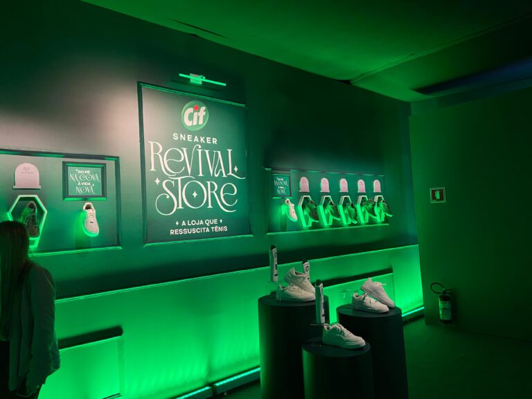 Cif inaugura pop-up store em SP para “ressuscitar” tênis usados em festivais