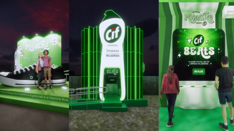 Cif é apoiadora oficial do The Town e retorna com ativação ‘tênis de festival’