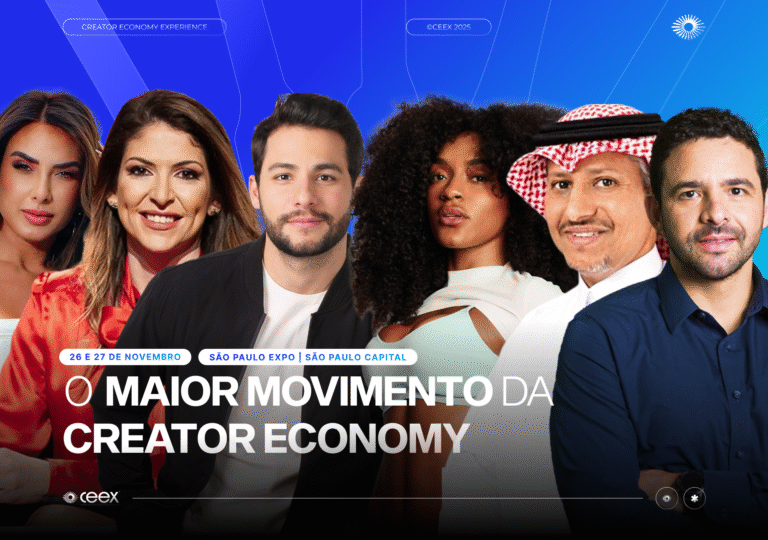 Creator Economy Experience 2025 revela programação e convidados internacionais Creator Economy Experience 2025 revela programação e convidados internacionais