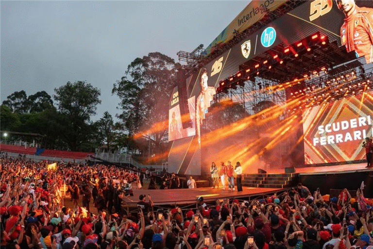 Fanzone do GP São Paulo de F1 terá ativações interativas e shows