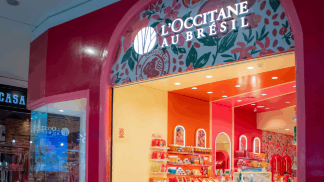 L’Occitane au Brésil aposta em novo conceito de loja para criar experiência sensorial imersiva