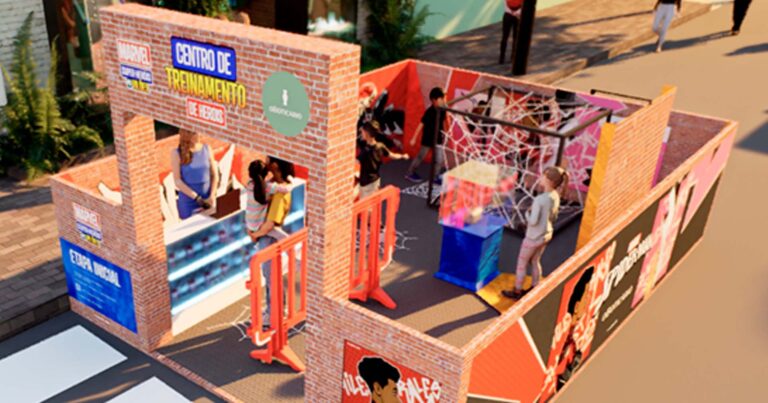 Marvel leva Centro de Treinamento de Heróis ao Festival Pinheiros