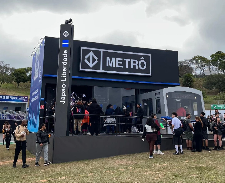 Metrô de São Paulo aposta em ativações e transporte 24h durante o The Town