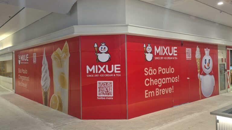 Mixue abre primeira loja do Brasil no Shopping Cidade São Paulo Mixue abre primeira loja do Brasil no Shopping Cidade São Paulo