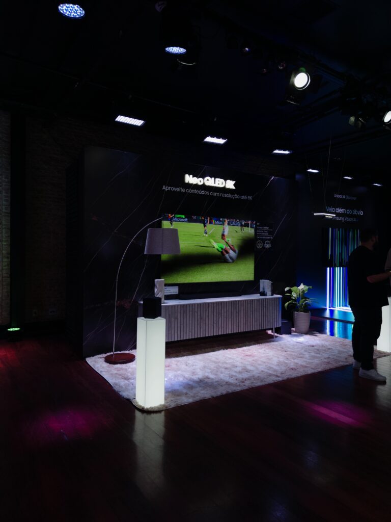 BFerraz assina lançamento dos novos modelos de TVs premium da Samsung no Brasil