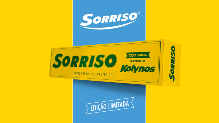 Sorriso lança edição limitada inspirada no clássico Kolynos
