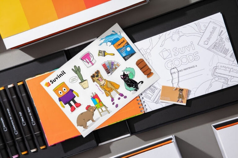Suvinil lança SuviGoods e une tendência dos livros de colorir ao universo da marca